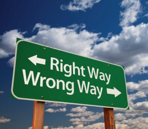 Right Wrong way - Cabinet Couthon Conseil - Recrutement Big Data Science Analytics et Digital