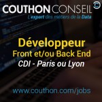 Développeur back et/ou front end [Paris ou Lyon]