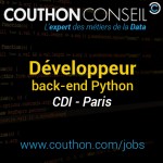 Développeur back-end Python [Paris]