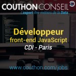 Développeur front-end JavaScript [Paris]