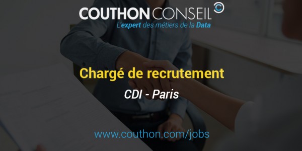 Chargé de Recrutement [CDI – Paris]