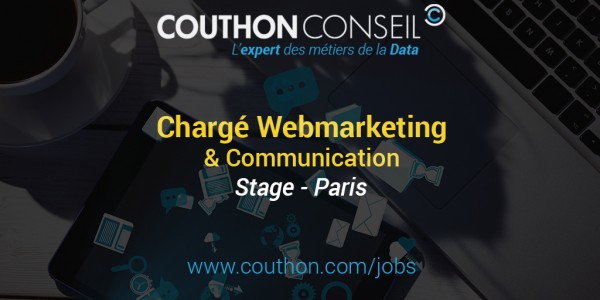 Chargé de Webmarketing & Communication [Stage – Paris]