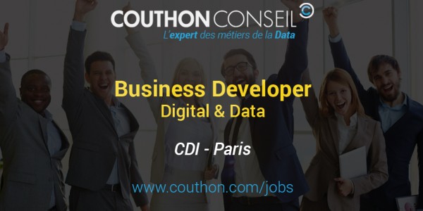 Business Developer Digital Data [Paris]