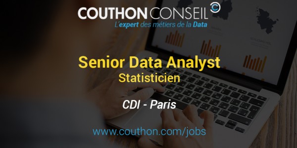 Senior Data Analyst – Statisticien [Paris]